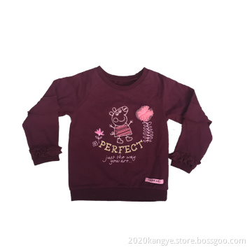 GIRLS KINT LONG SLEEVE PULLOVER